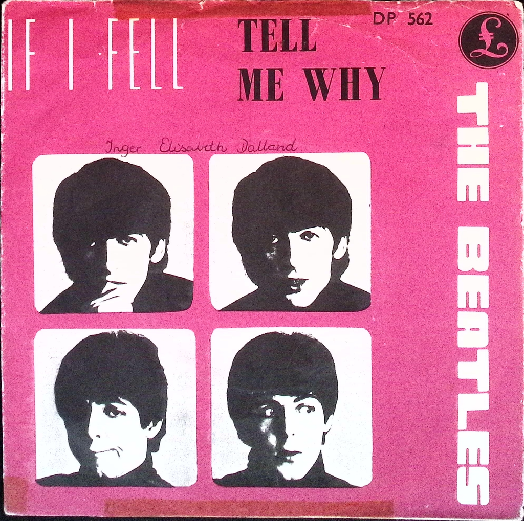 The Beatles - If I Fell / Tell Me Why (Norway)