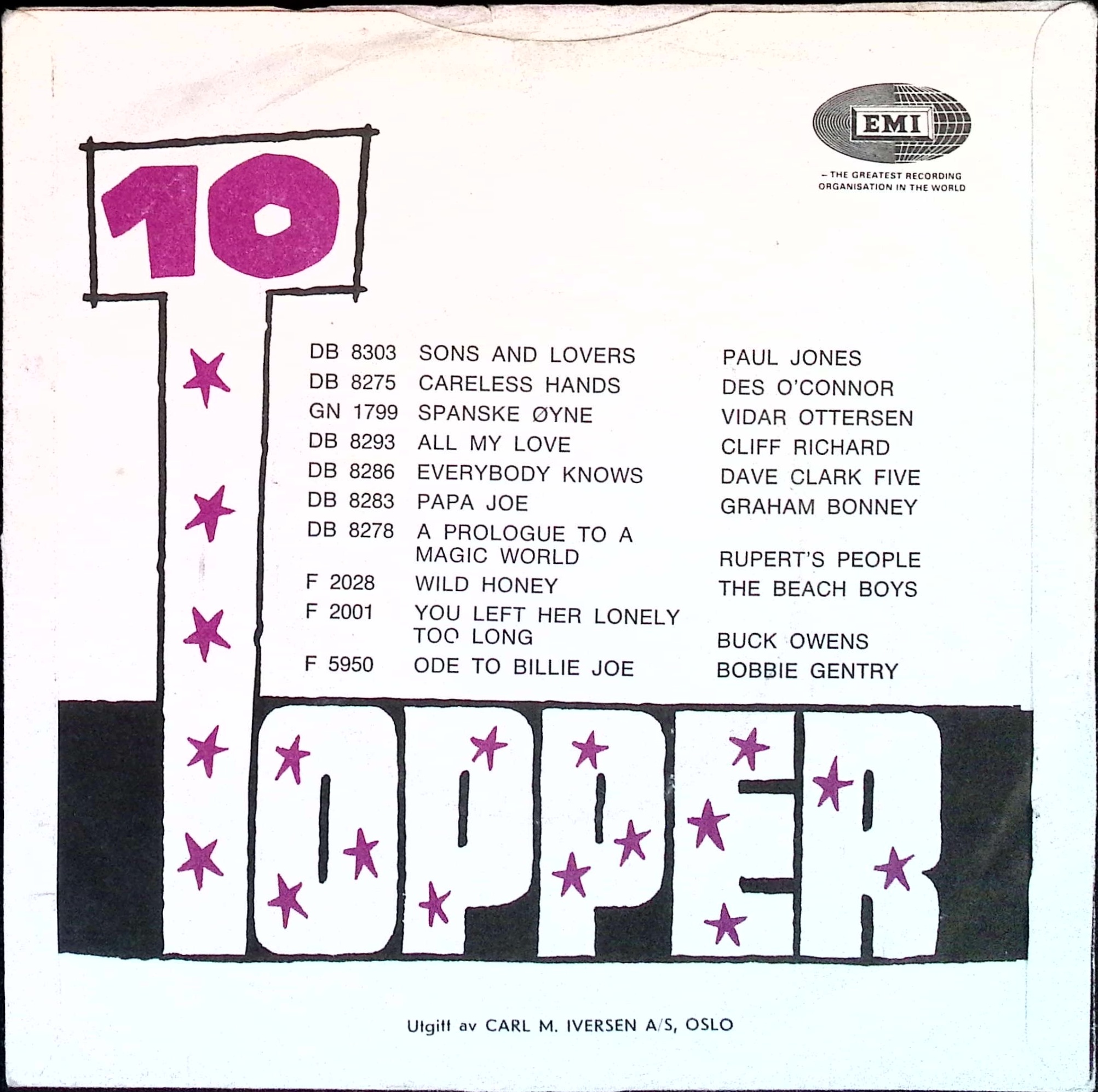 The Beatles - Hello Goodbye / I Am The Walrus (Norway)