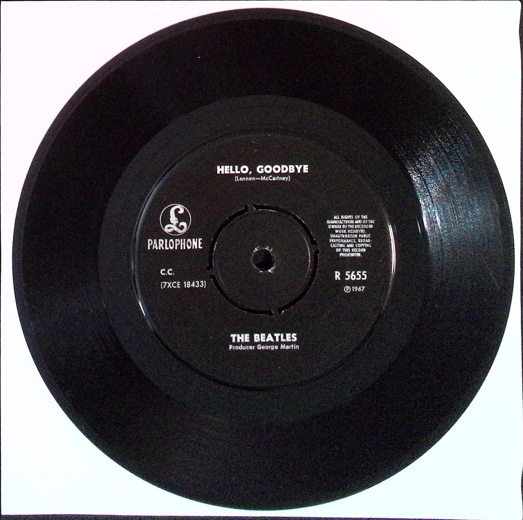 The Beatles - Hello Goodbye / I Am The Walrus (Norway)