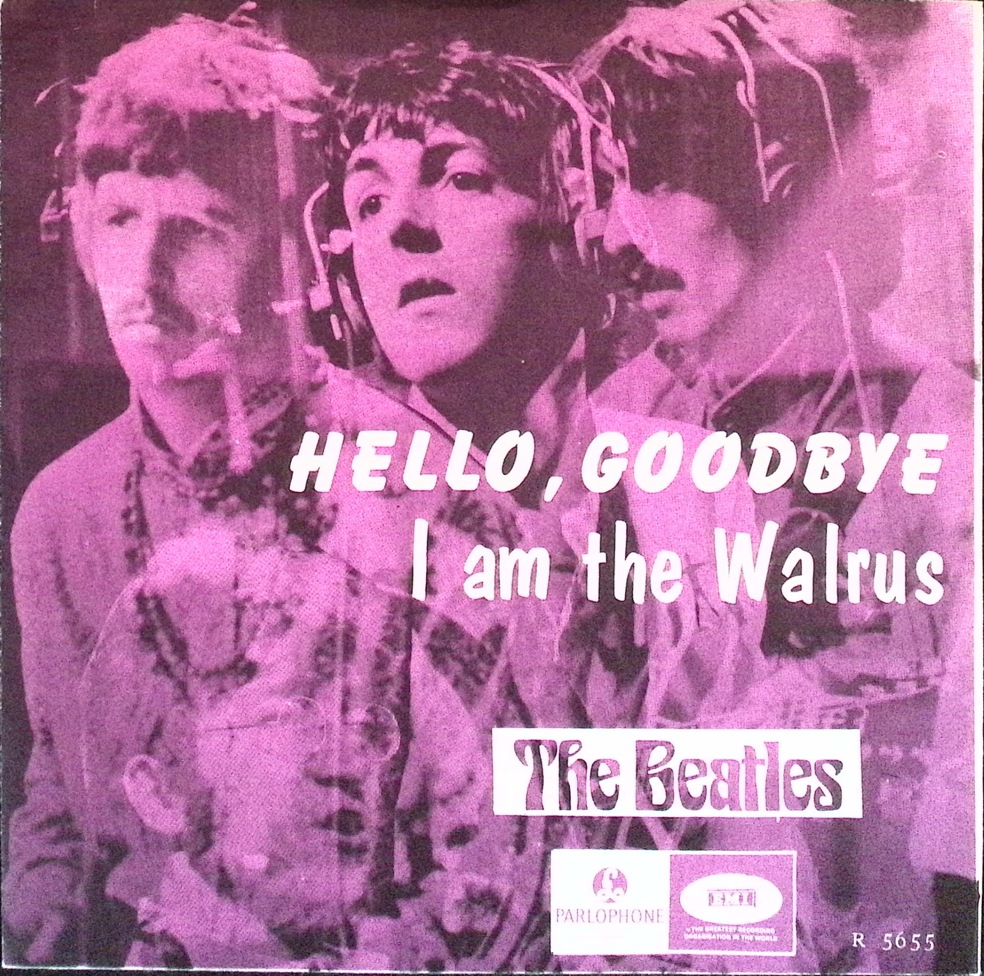 The Beatles - Hello Goodbye / I Am The Walrus (Norway)
