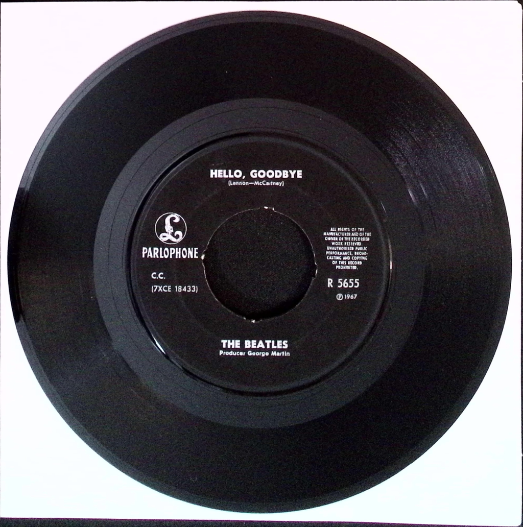 The Beatles - Hello Goodbye / I Am The Walrus (Norway)