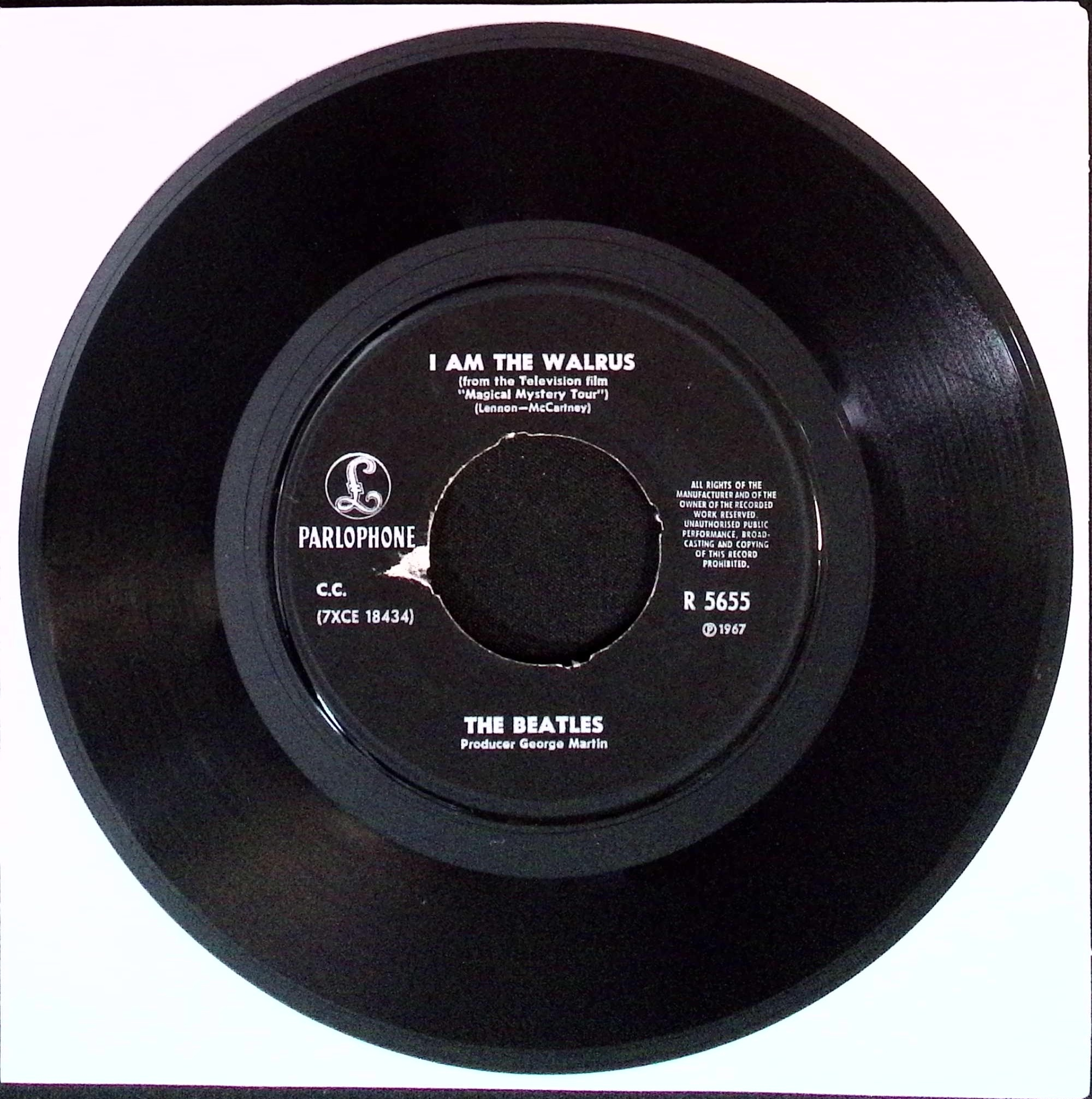 The Beatles - Hello Goodbye / I Am The Walrus (Norway)