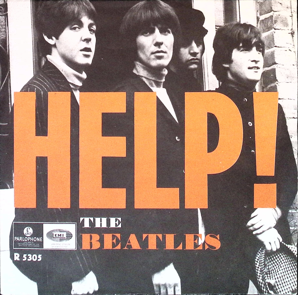 The Beatles - Help / I'm Down (Sweden)