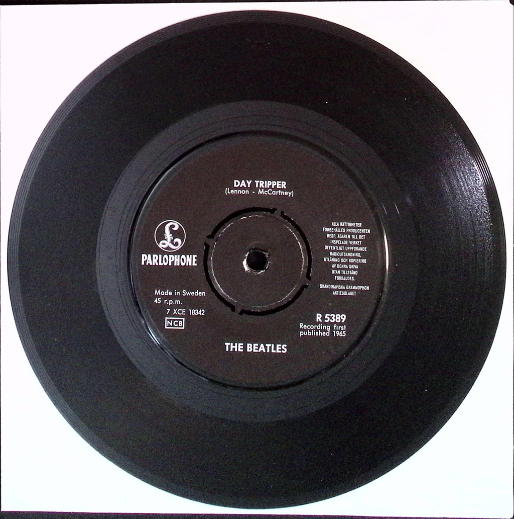 The Beatles - We Can Work It Out / Day Tripper (Sweden)
