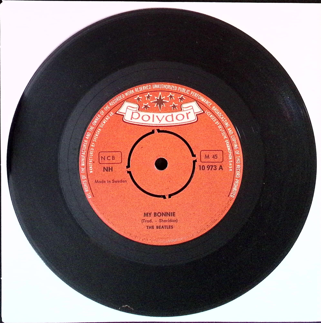 The Beatles - My Bonnie / Cry for a shadow (Sweden)