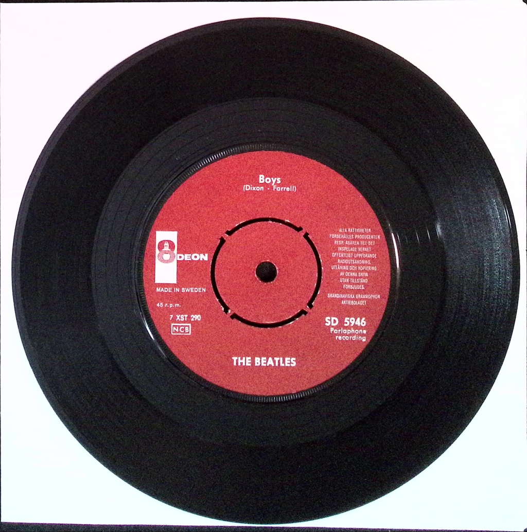 The Beatles - Twist And Shout / Boys (Sweden)