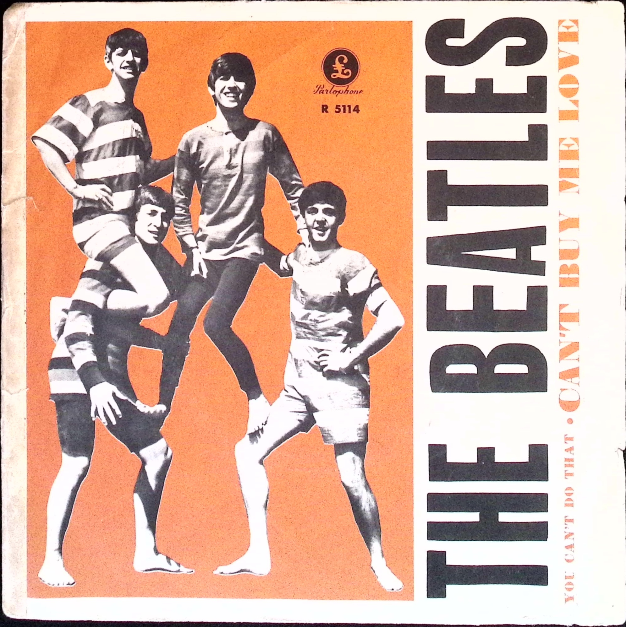 The Beatles - Can't Buy Me Love / You Can't Do That (Sweden)