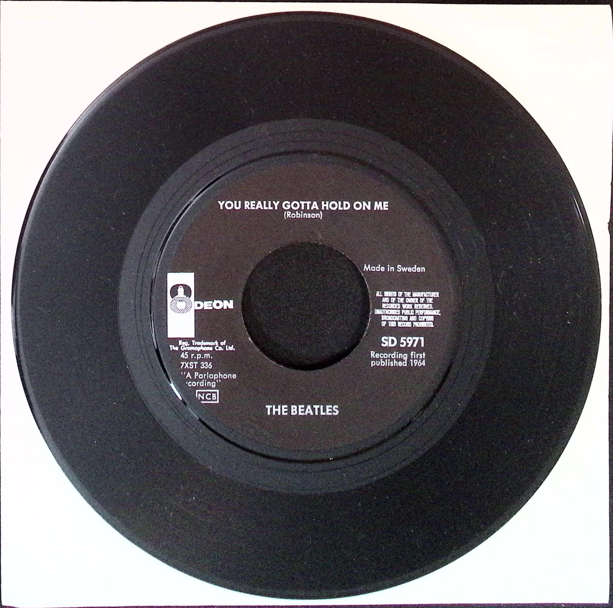 The Beatles - I Should Have Known Better / You Really Gotta Hold On Me (Sweden)