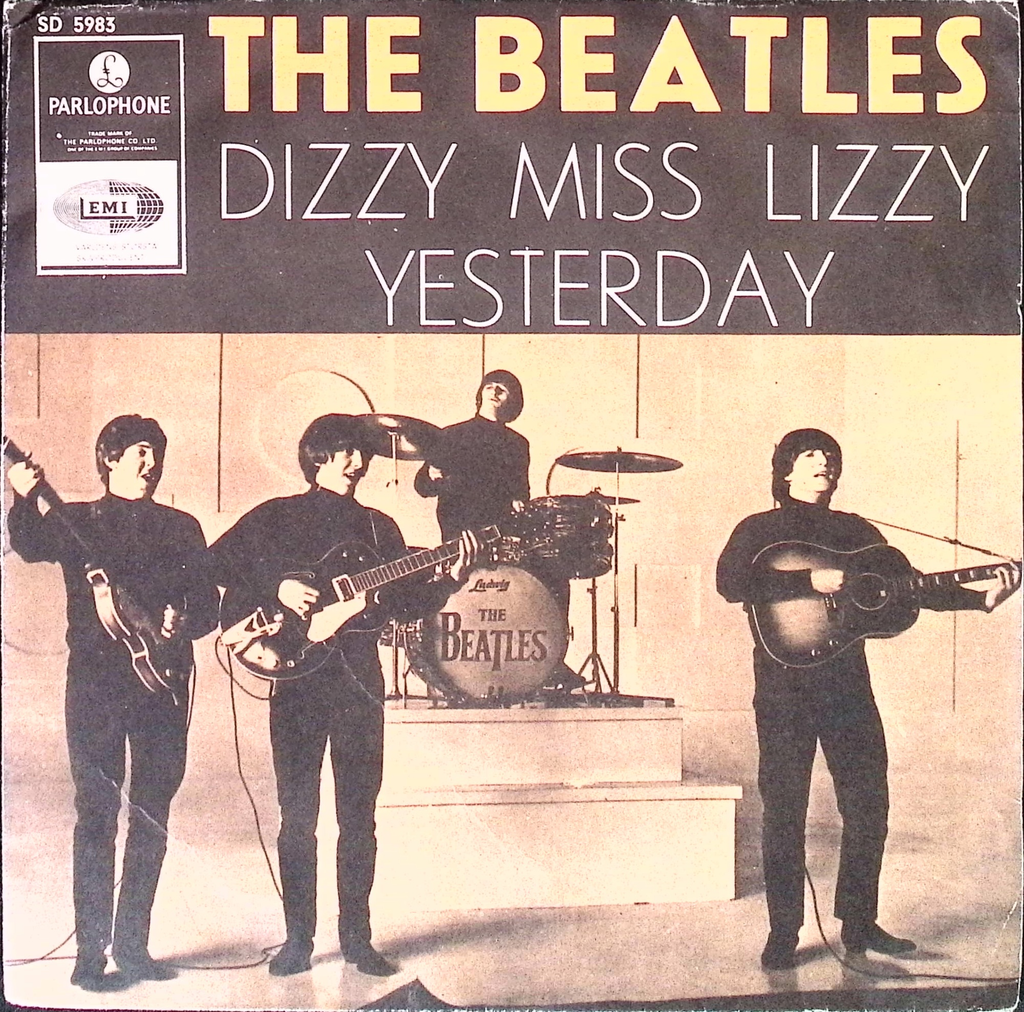 The Beatles - Dizzy Miss Lizzy / Yesterday (Sweden)