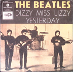 The Beatles - Dizzy Miss Lizzy / Yesterday (Sweden)
