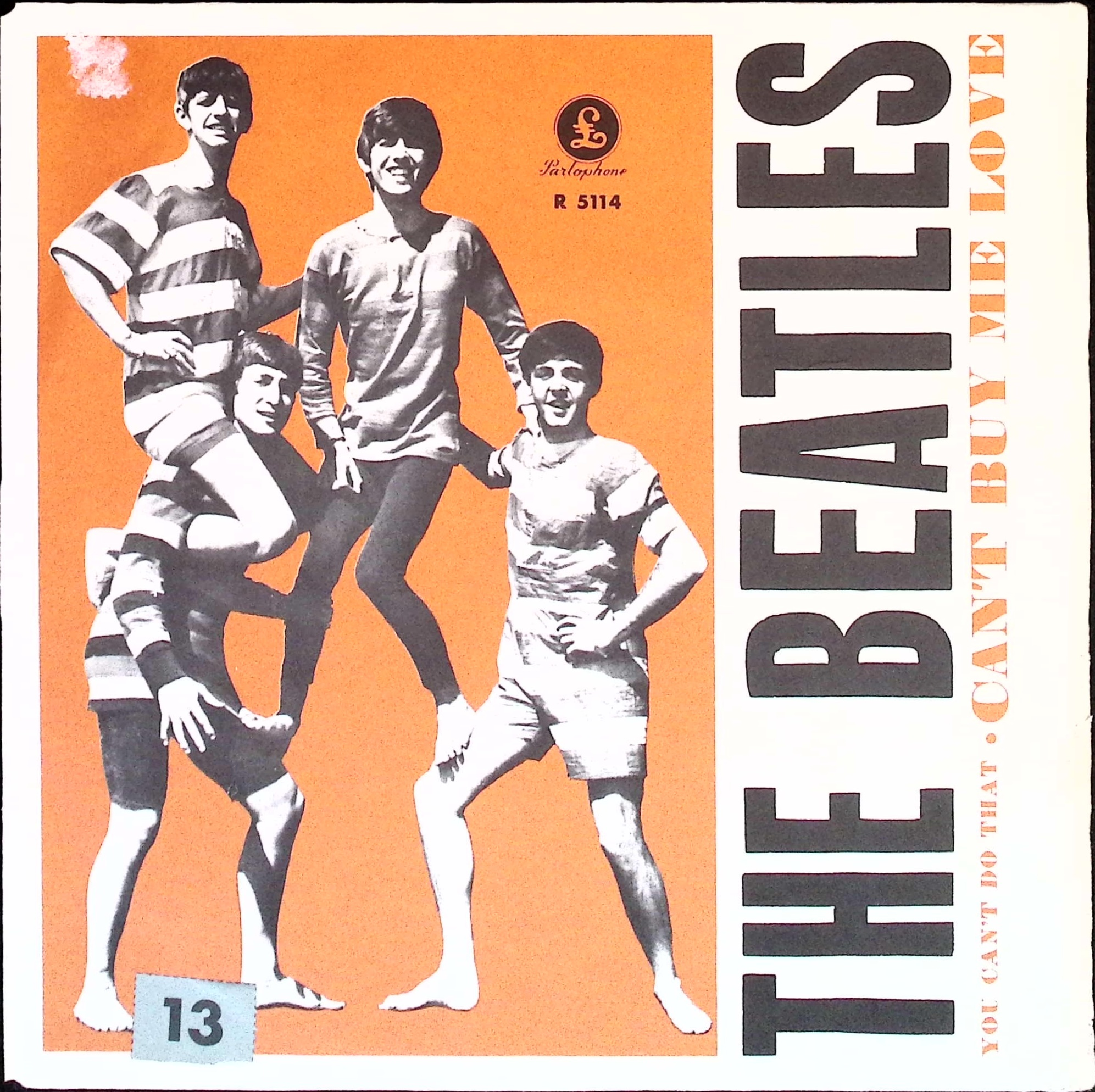 The Beatles - Can't Buy Me Love / You Can't Do That (Sweden)