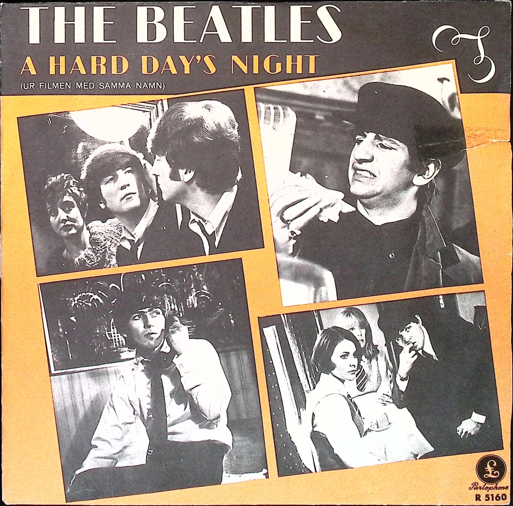 The Beatles - A Hard Day's Night (Sweden)