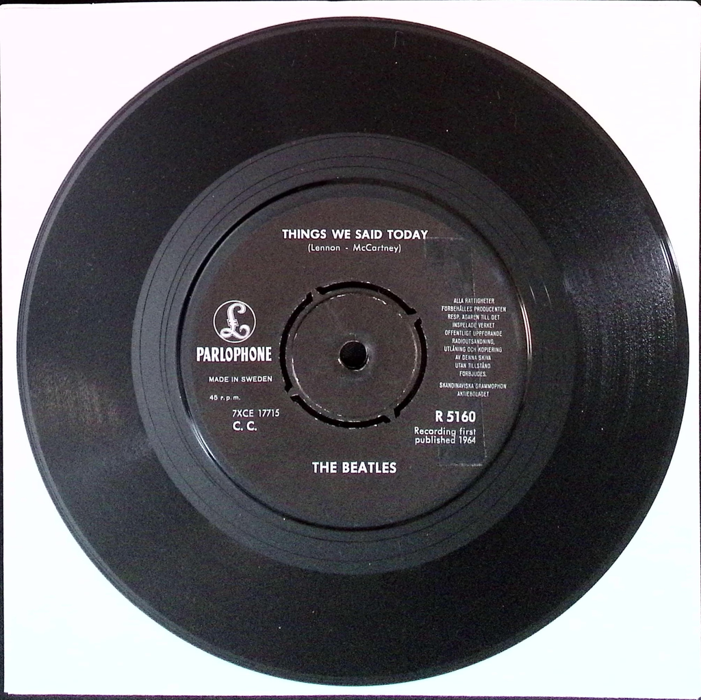 The Beatles - A Hard Day's Night (Sweden)