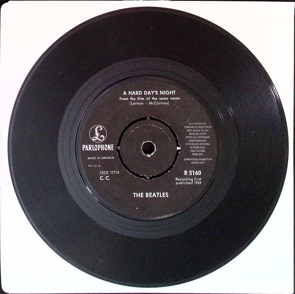 The Beatles - A Hard Day's Night  (Sweden)