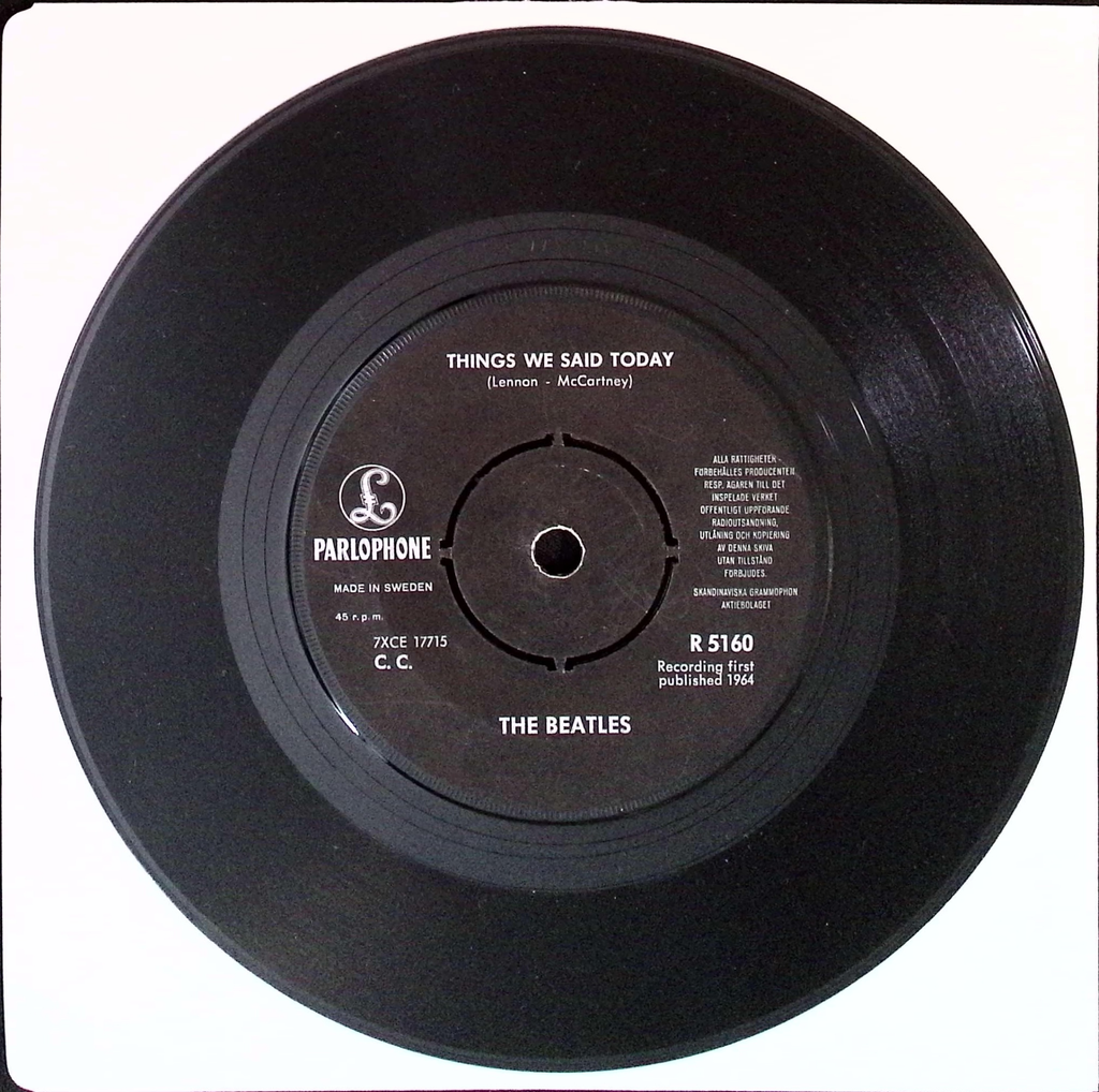 The Beatles - A Hard Day's Night  (Sweden)