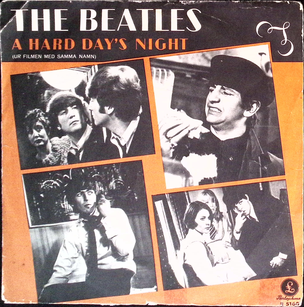 The Beatles - A Hard Day's Night / Things We Said Today (Sweden)