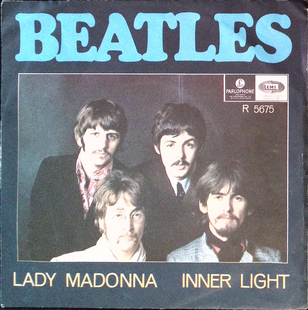The Beatles - Lady Madonna / Inner Light (Sweden)