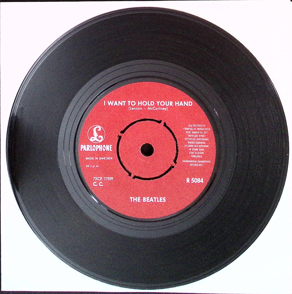 The Beatles - I Want To Hold Your Hand / This Boy (Sweden)
