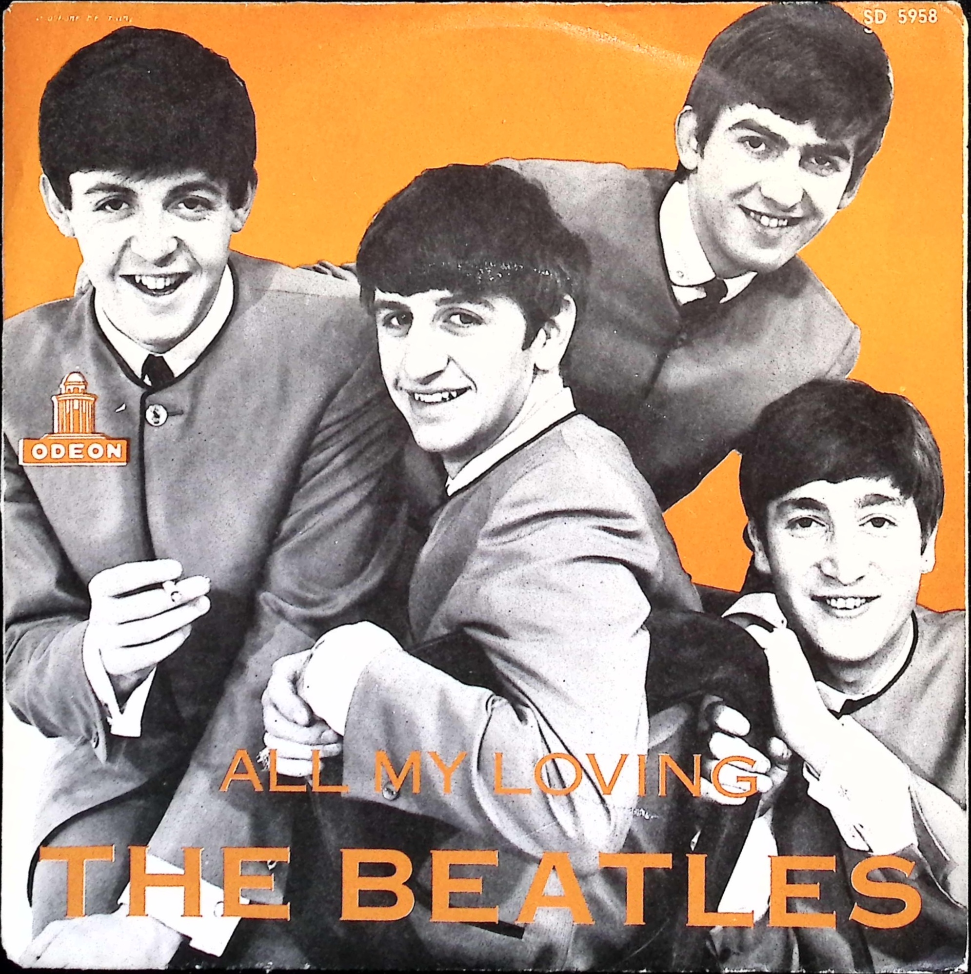 The Beatles - All My Loving / I Saw Here Standing There (Sweden)