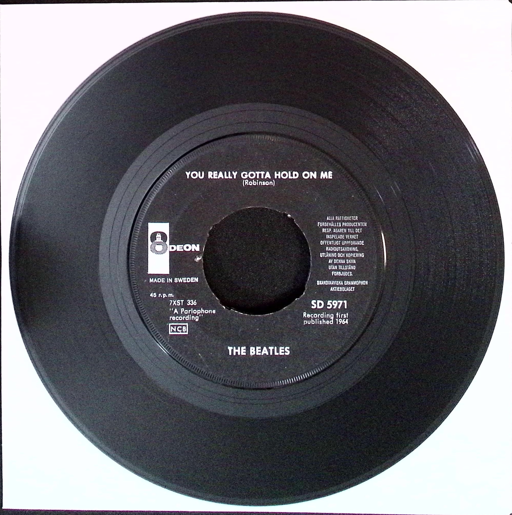 The Beatles - I Should Have Known Better / You really gotta hold on me (Sweden)