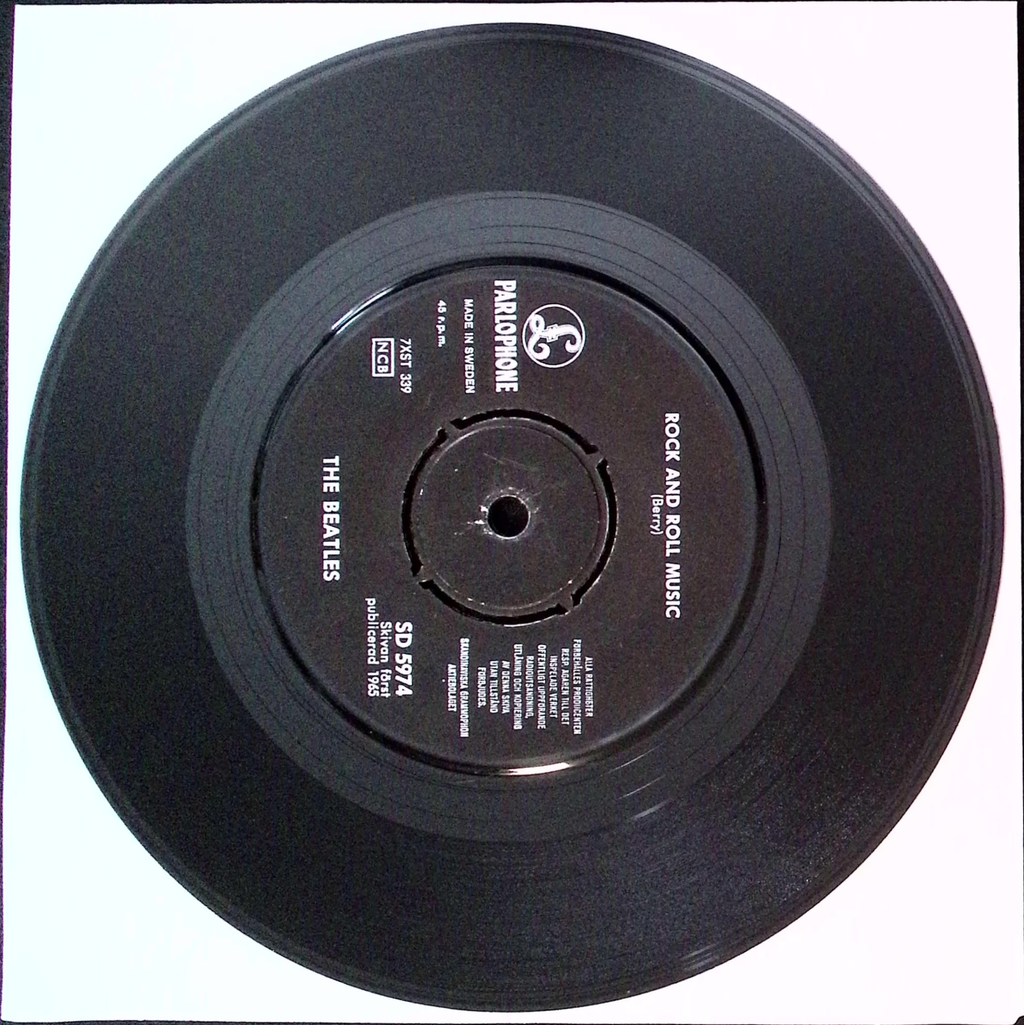 The Beatles - Rock And Roll Music / If I Fell (Sweden)