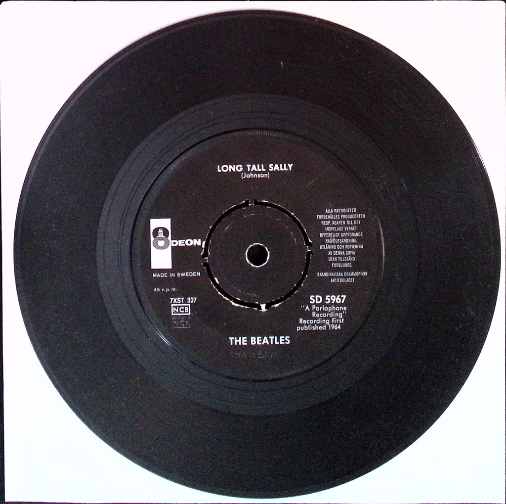 The Beatles - Long Tall Sally / I Call Your Name (Sweden)