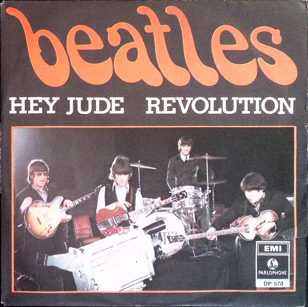 The Beatles - Hey Jude / Revolution (Sweden)