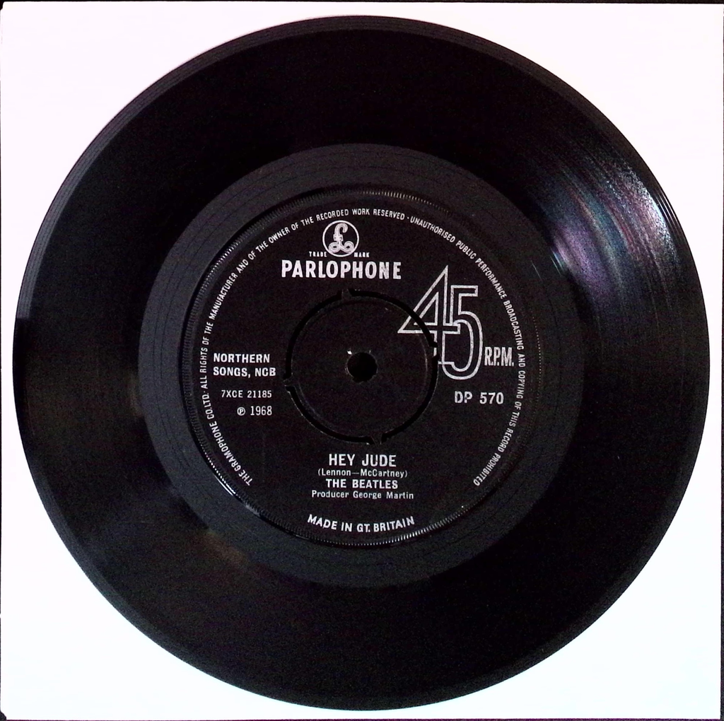 The Beatles - Hey Jude / Revolution (Sweden)