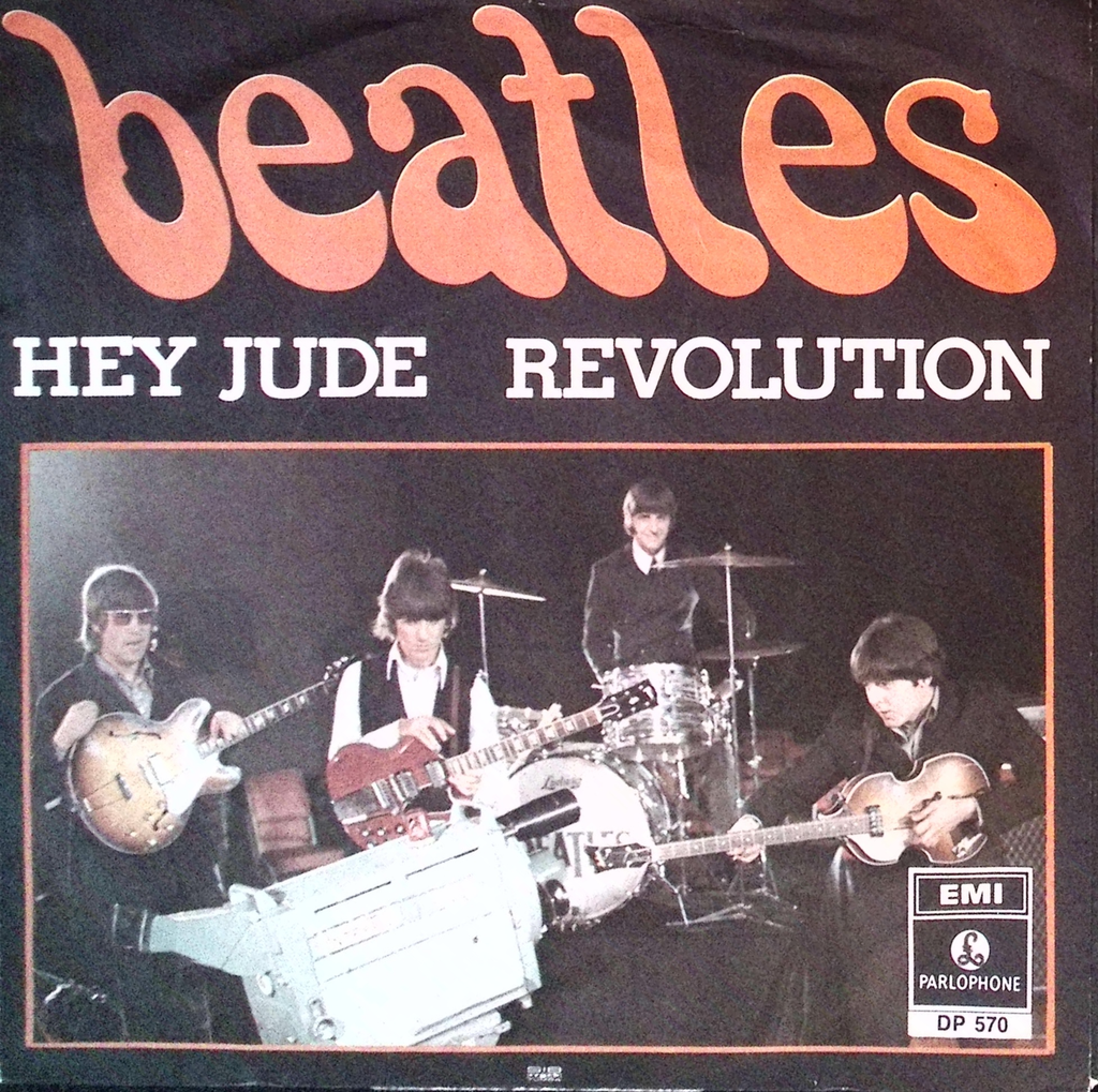 The Beatles - Hey Jude / Revolution (Sweden)