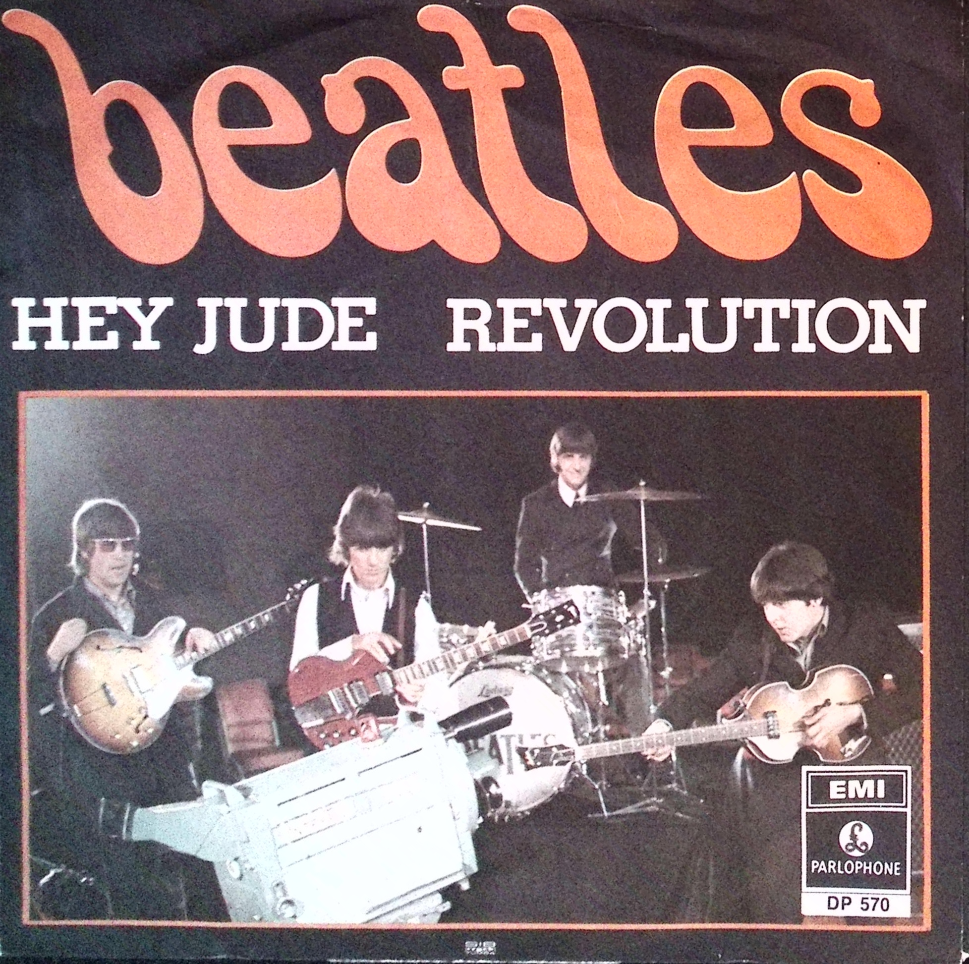 The Beatles - Hey Jude / Revolution (Sweden)