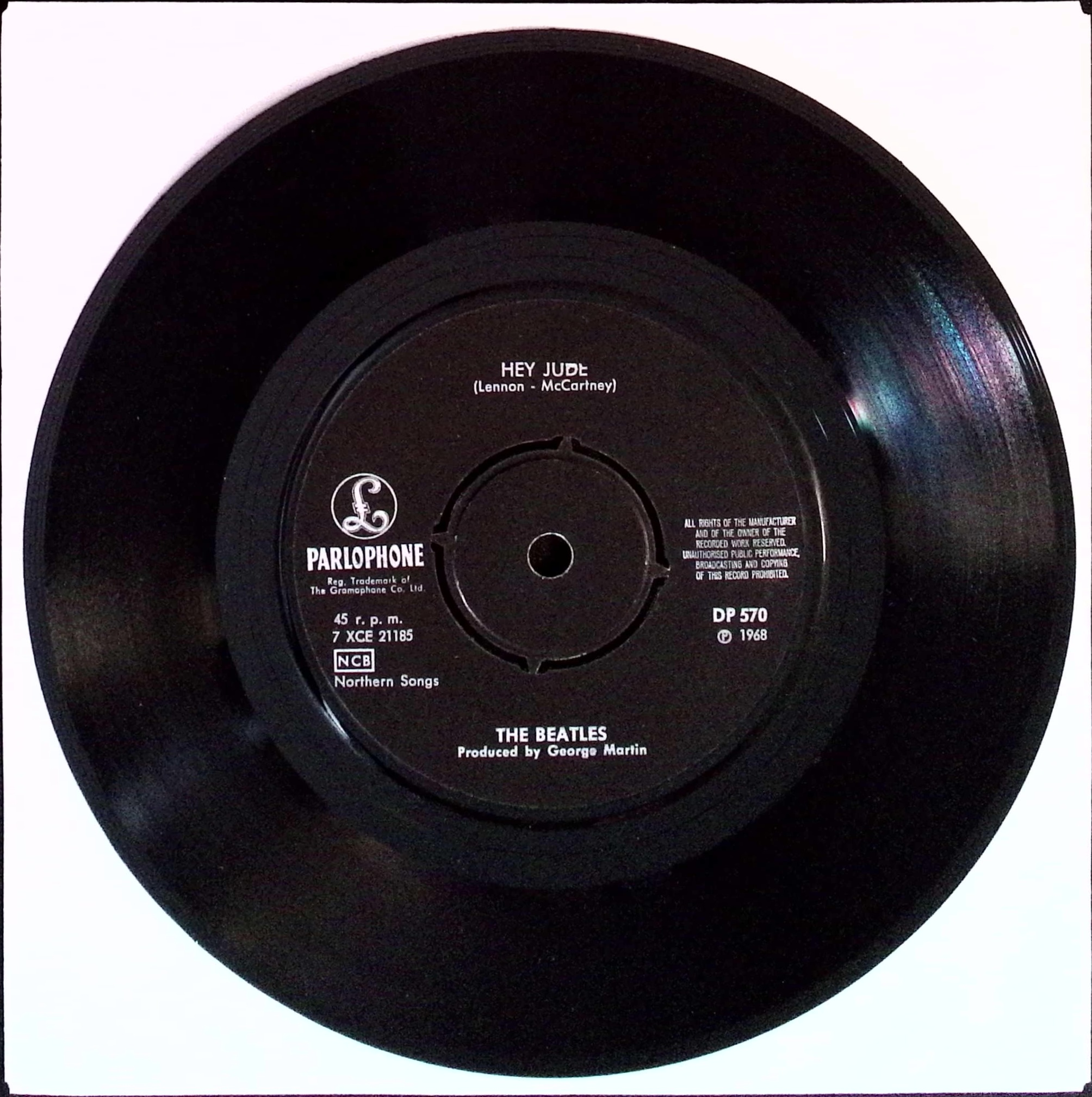 The Beatles - Hey Jude / Revolution (Sweden)
