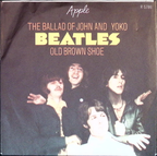 The Beatles - The Ballad of John and Yoko / Old Brown Shoe (Sweden)