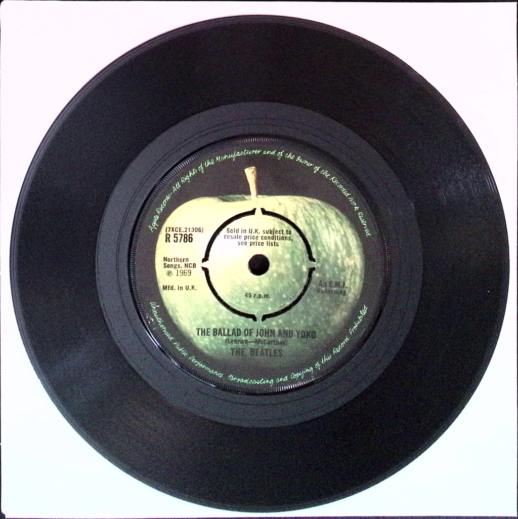 The Beatles - The Ballad of John and Yoko / Old Brown Shoe (Sweden)