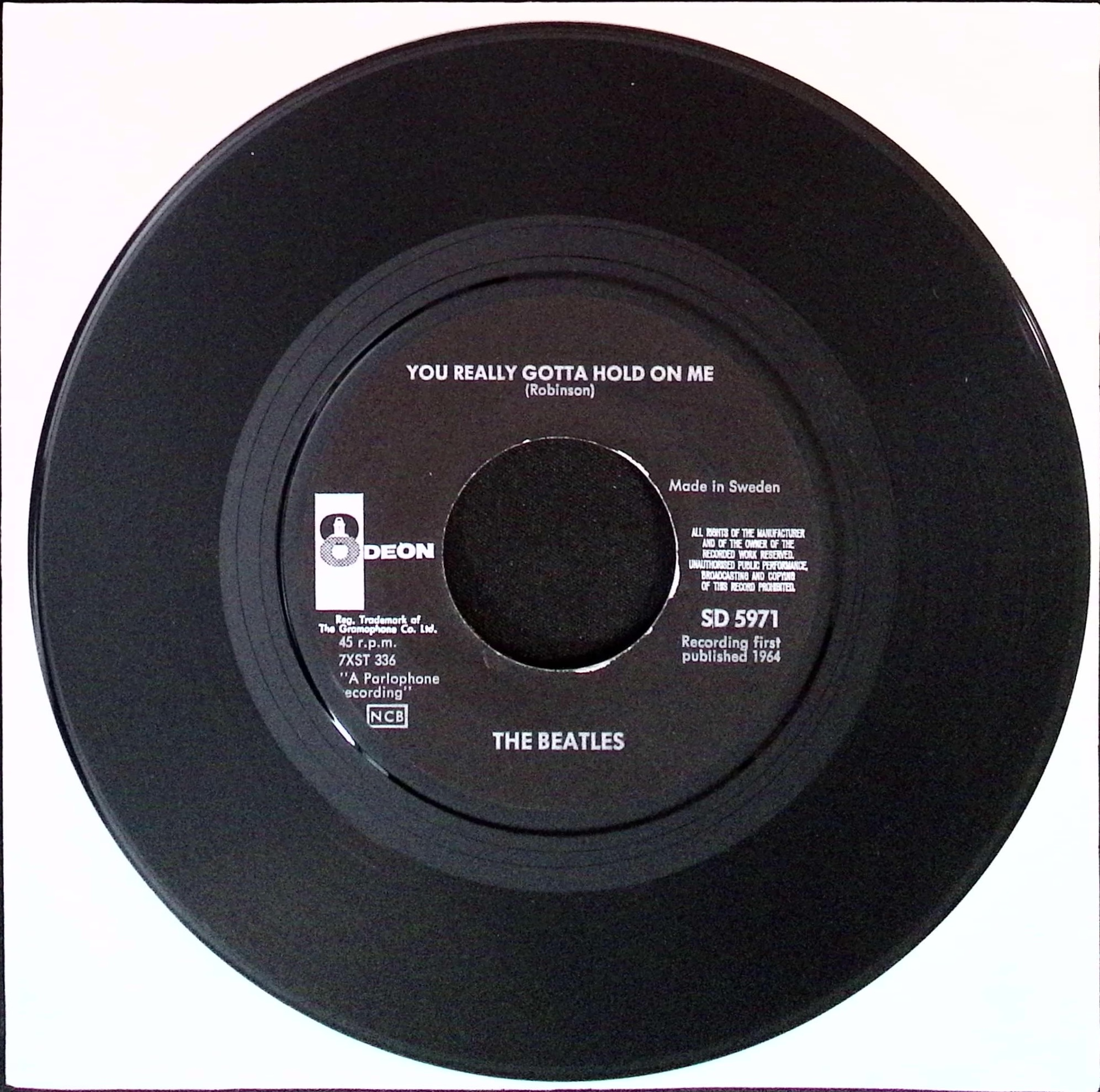 The Beatles - I Should Have Known Better / You Really Gotta Hold On Me (Sweden)