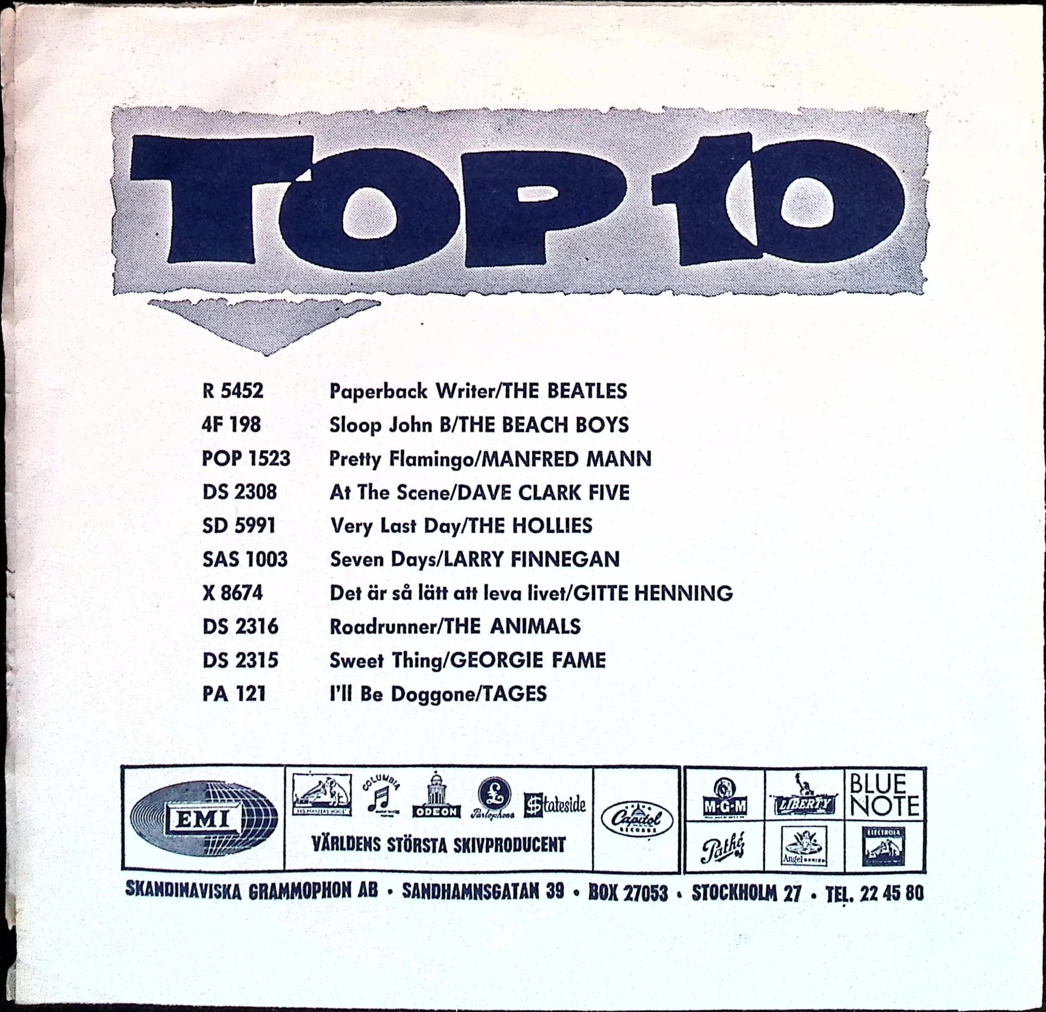 The Beatles - Paperback Writer / Rain (UK)
