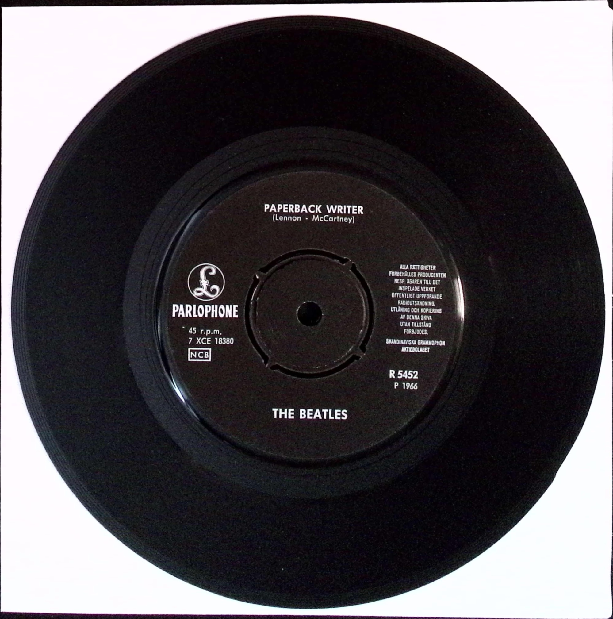 The Beatles - Paperback Writer / Rain (UK)
