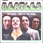 The Beatles - Get Back / Don't Let Me Down (Sweden)