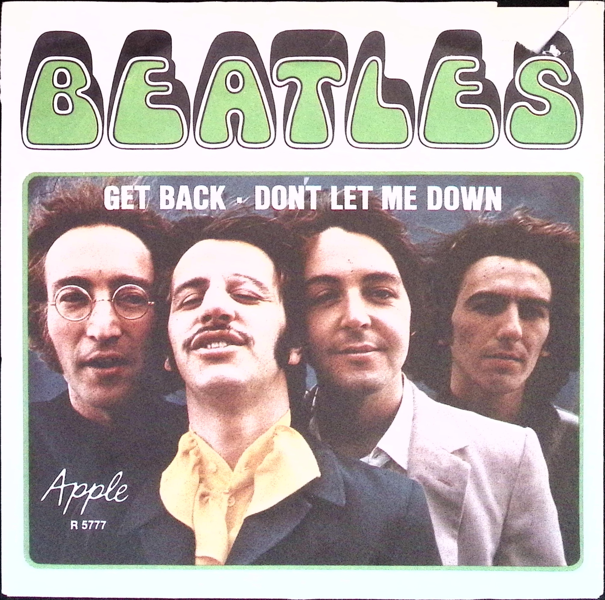 The Beatles - Get Back / Don't Let Me Down (Sweden)