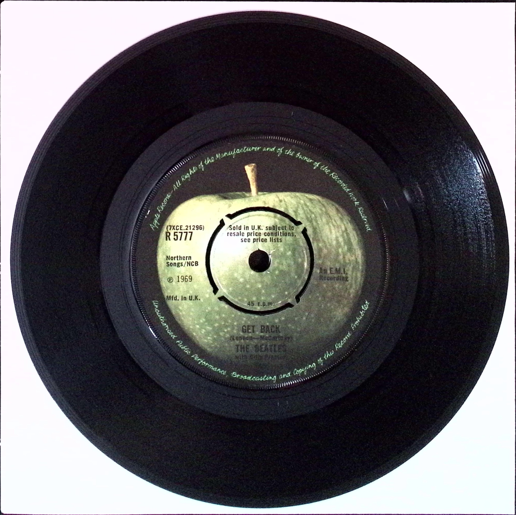 The Beatles - Get Back / Don't Let Me Down (Sweden)
