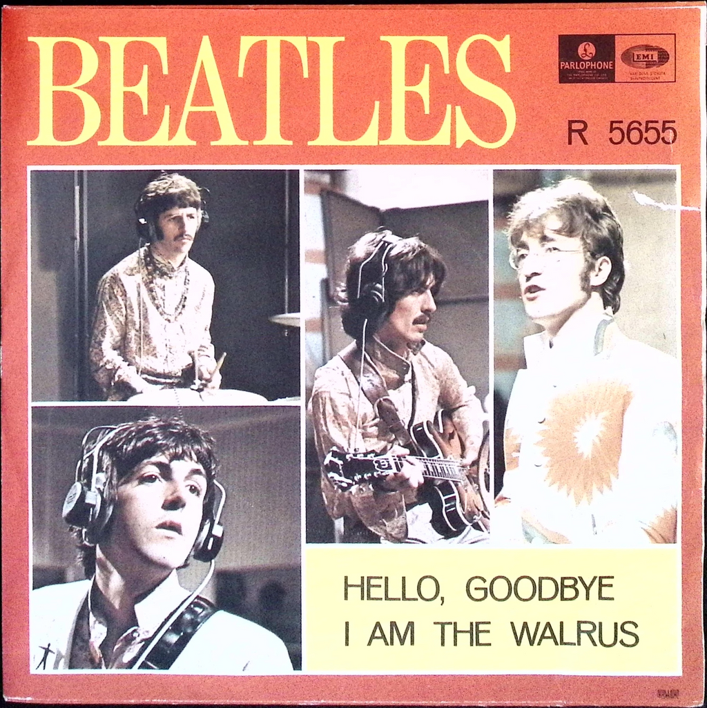 The Beatles - Hello Goodbye / I Am The Walrus (Sweden)