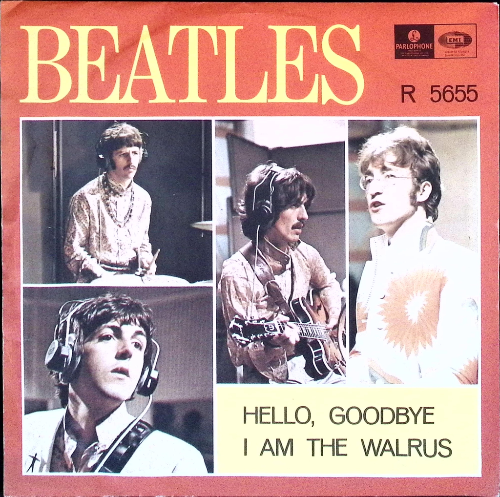 The Beatles - Hello Goodbye / I Am The Walrus (Sweden)