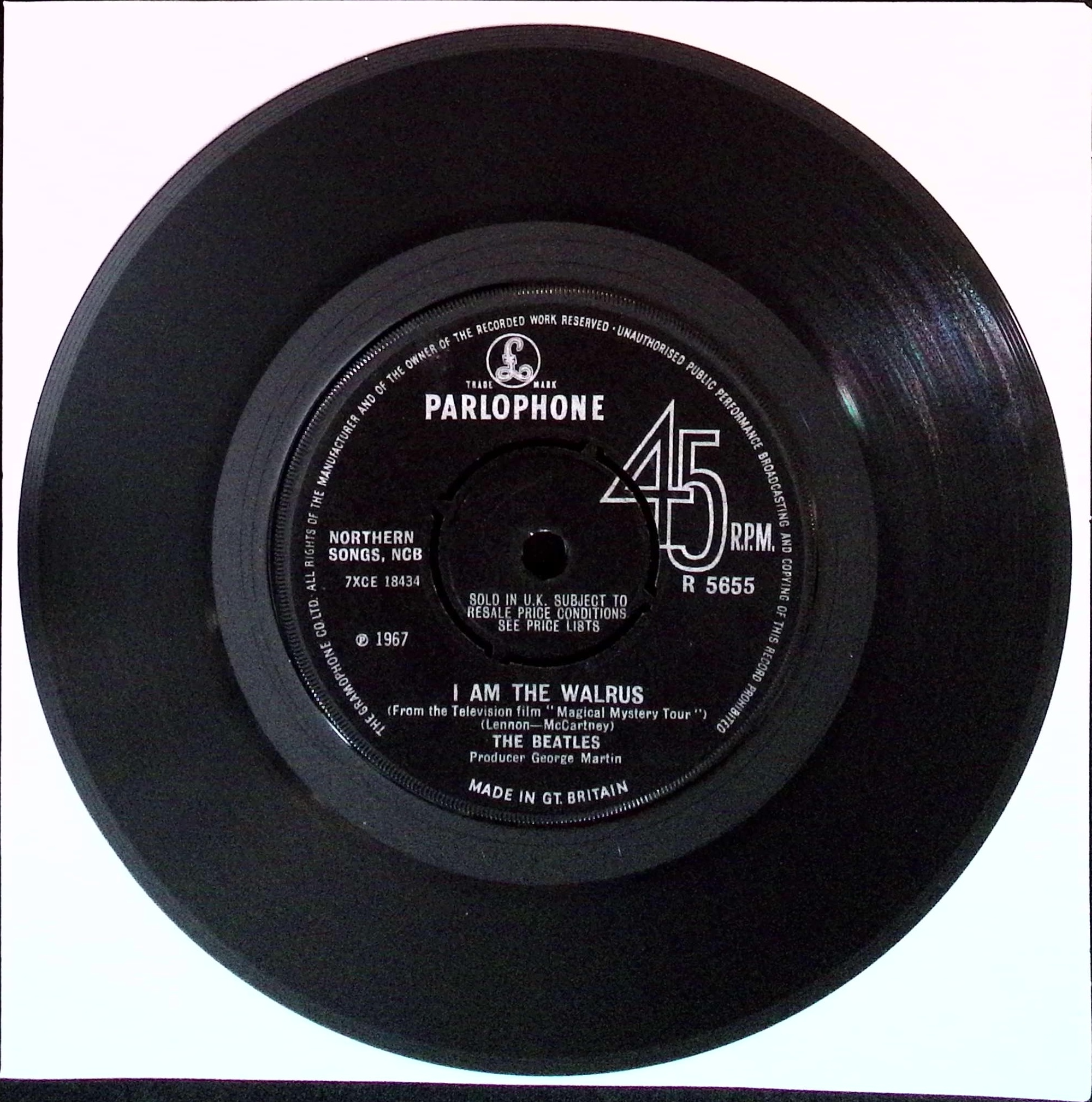 The Beatles - Hello Goodbye / I Am The Walrus (Sweden)