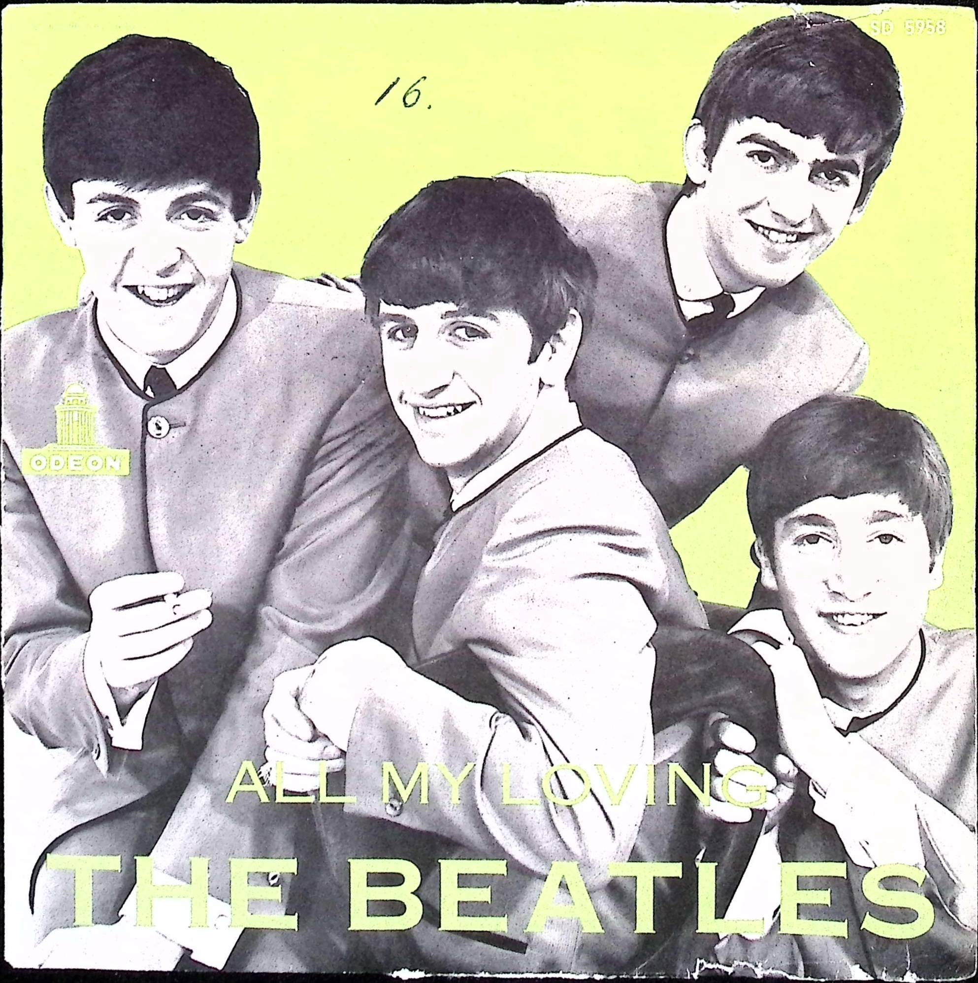 The Beatles - All My Loving / I Saw Here Standing There (Sweden)