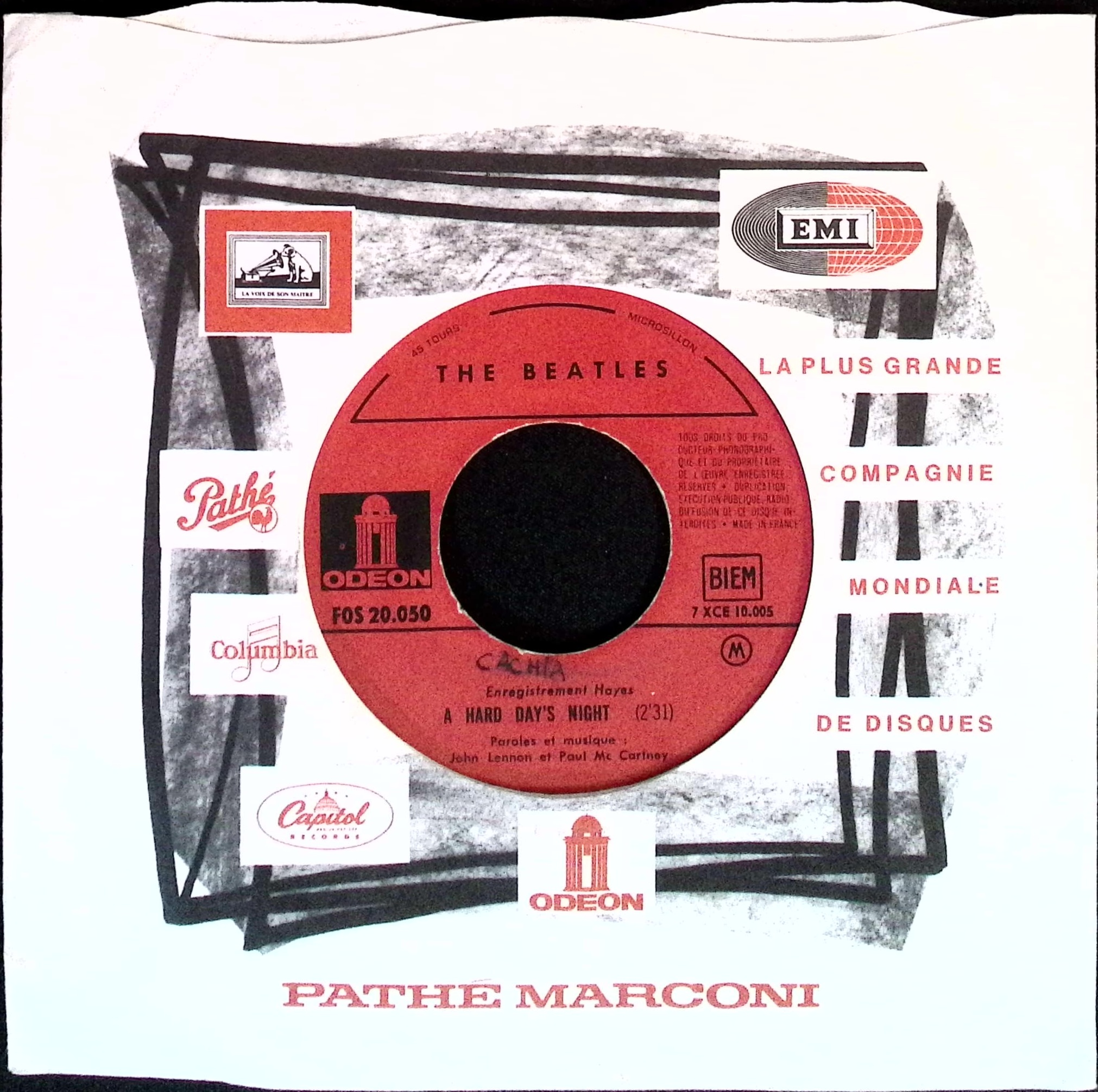 The Beatles - A Hard Day's Night / I Should Have Known Better (France)