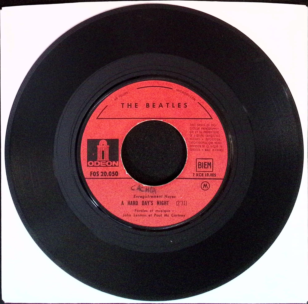 The Beatles - A Hard Day's Night / I Should Have Known Better (France)
