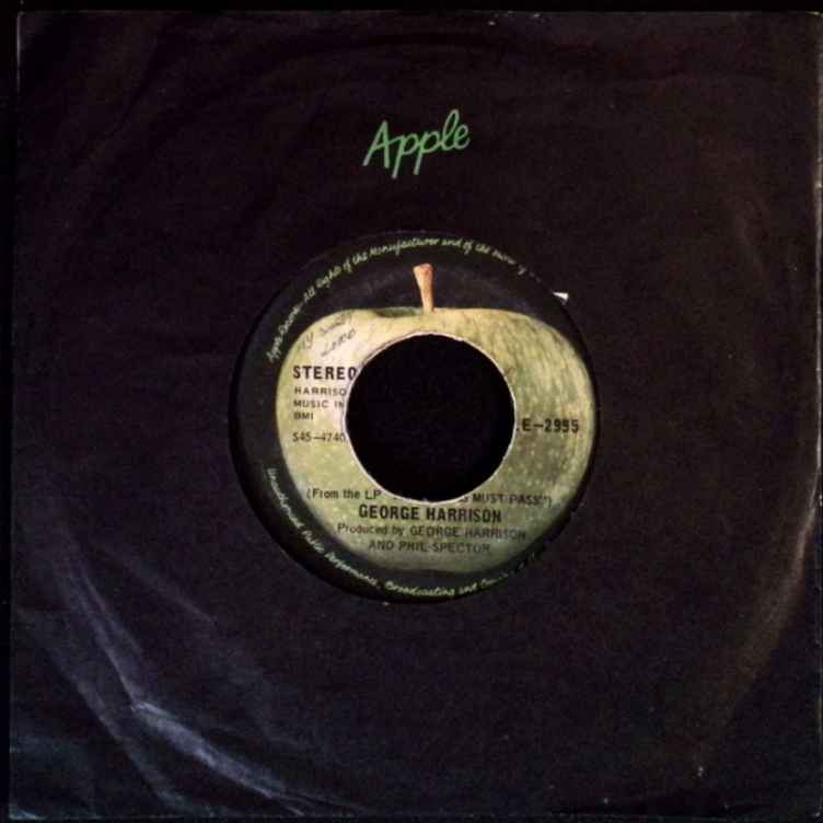 George Harrison - My Sweet Lord / Isn't It Pity (Singapore)