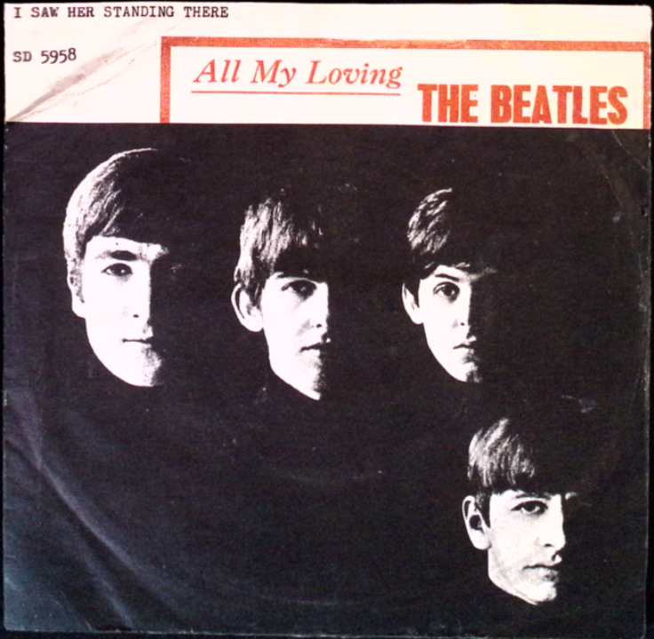 The Beatles - All My Loving / I Saw Her Standing There (Norway)