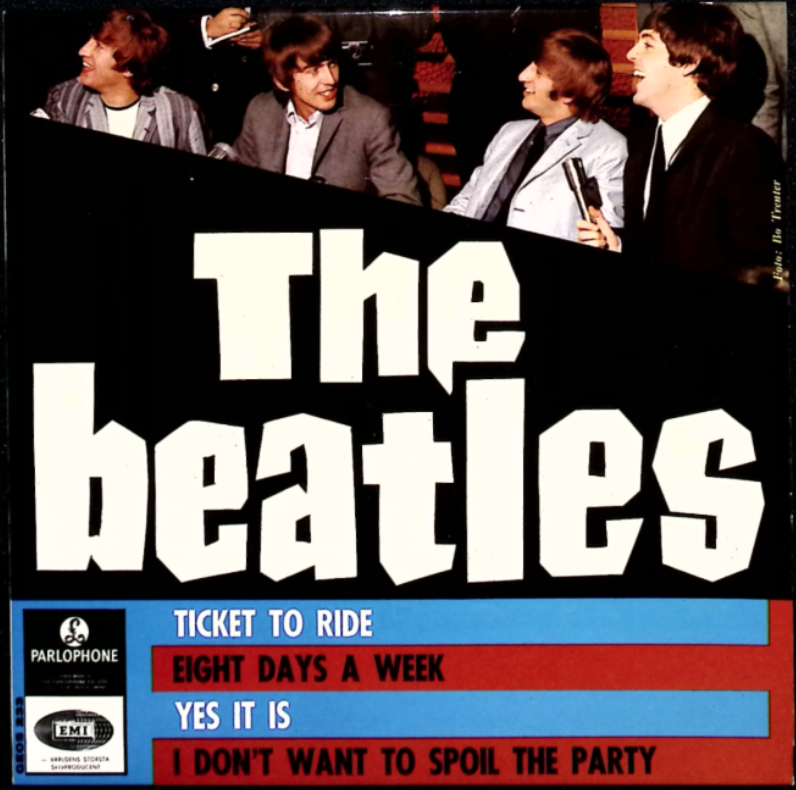 The Beatles - Ticket To Ride (Sweden)