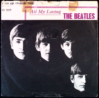 The Beatles - All My Loving / I Saw Her Standing There (Norway)