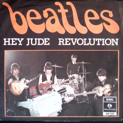 The Beatles - Hey Jude / Revolution (Sweden)